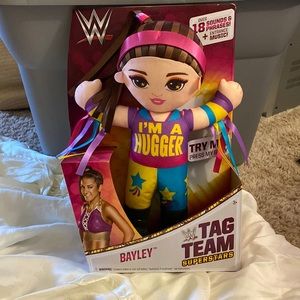 WWE Superstars Tag Team Superstars Bayley Plush Doll BNIB